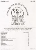 COL oktober 2013 COL oktober 2013