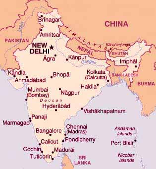 Kaart India