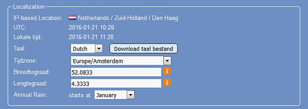 Taal en tijdzone instellen Taal en tijdzone instellen